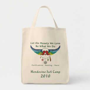 Bolso De Tela Tote orgánico del ultramarinos - campo 2010 de