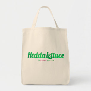 Bolso De Tela Tote orgánico del ultramarinos de la lechuga de
