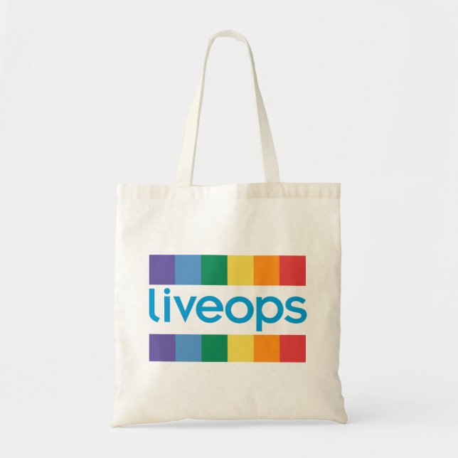 Bolso De Tela Tote "Orgullo" de Liveops (Frente)