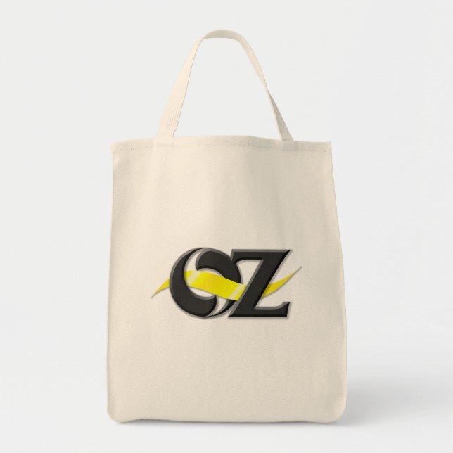 Bolso De Tela Tote Oz (Frente)
