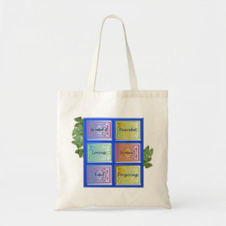 Bolso De Tela Tote pacífico agradecido