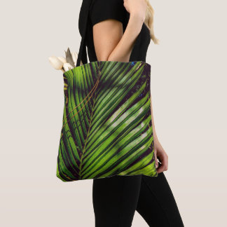 Bolso De Tela Tote Palm Frond, Pine Needles and Shadows