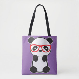 Bolso De Tela Tote Panda Bear Purse - Leon The Panda