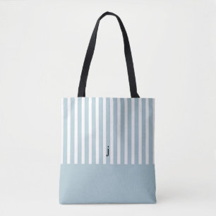 Bolso De Tela tote PERSONALIZADO AZUL CAZADO