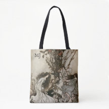 Tote personalizado de Arthur Rackham Fairies Fanta