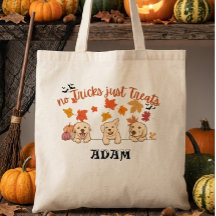 Tote Personalizado de Halloween para Niños para Tr