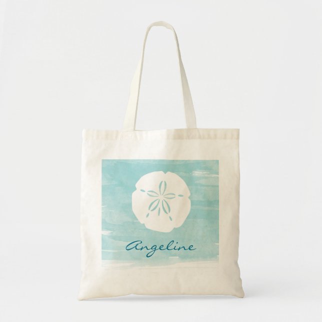Bolso De Tela Tote personalizado de la dama de honor del dólar d (Frente)