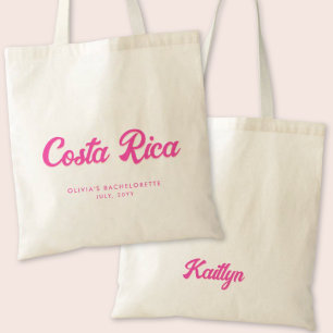 Bolso De Tela Tote personalizado de la fiesta de la soltera en C