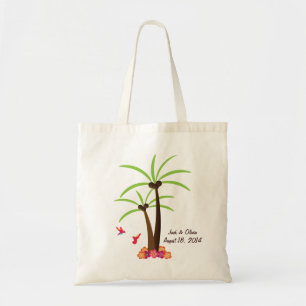 Bolso De Tela Tote personalizado de la palmera