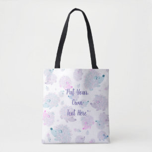 Bolso De Tela Tote personalizado del erizo