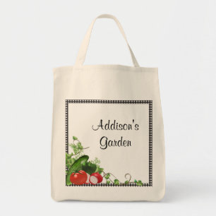 Bolso De Tela Tote personalizado del jardín