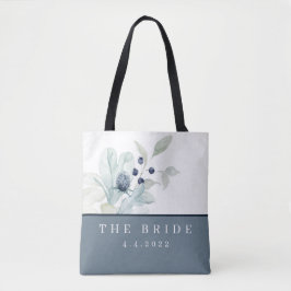 Bolso De Tela Tote personalizado para la novia