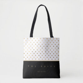 Bolso De Tela Tote Personalizado para la Novia
