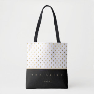 Bolso De Tela Tote Personalizado para la Novia