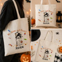 Tote Personalizado para Niños de Halloween Truco o