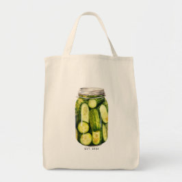 Bolso De Tela Tote Pickle Lovers