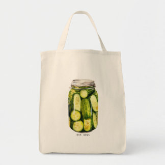 Bolso De Tela Tote Pickle Lovers