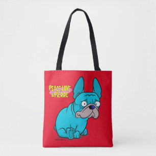 Bolso De Tela Tote Pierre y Norma Dee Two Sided