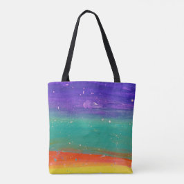 Bolso De Tela Tote - Pintura de atardecer