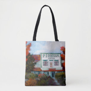 Bolso De Tela Tote Pioneer Saloon Woodside