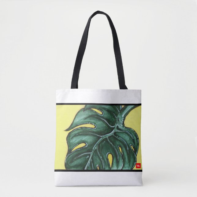 BOLSO DE TELA TOTE PLANTA TODAVÍA VIDA (Anverso)