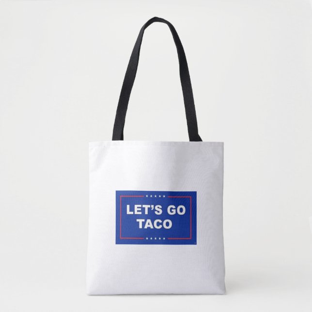 Bolso De Tela Tote político liberal (Anverso)