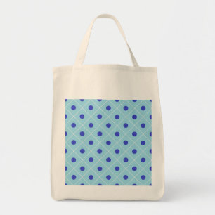 Bolso De Tela Tote Polka Dot Grocery