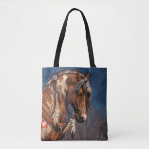 Bolso De Tela Tote Pony de Guerra