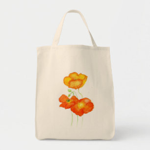 Bolso De Tela Tote Poppy Grocery