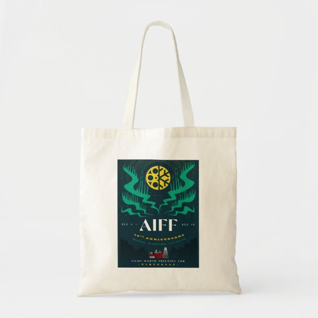 Bolso De Tela Tote Poster AIFF (Frente)