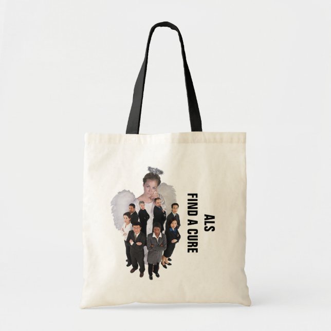 Bolso De Tela TOTE presupuestario ALS (Frente)