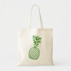 Bolso De Tela Tote presupuestario del paraíso de la piña tropica