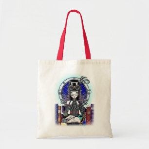 Bolso De Tela Tote punky de la lona de arte del Faerie del vapor