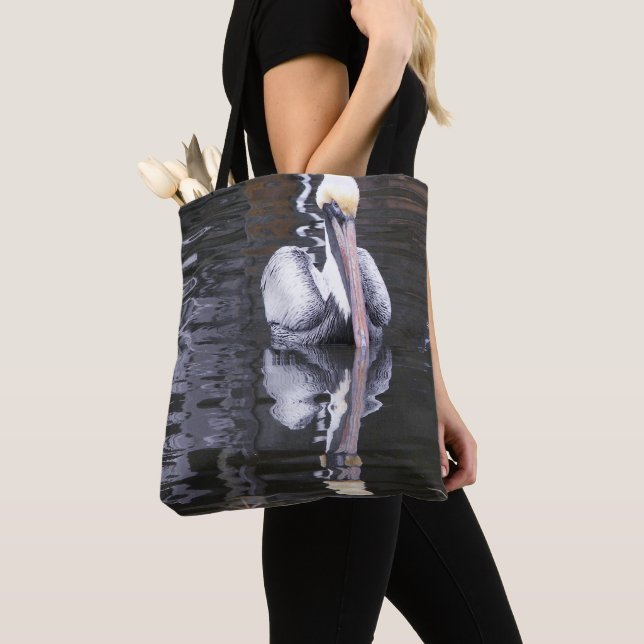 Bolso De Tela Tote reflectante Pelican (Detalle)