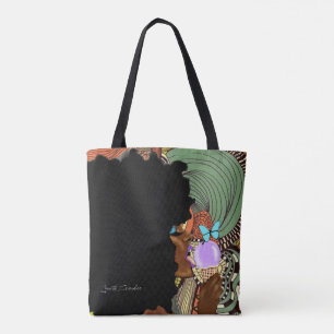 Bolso De Tela Tote REMIX obstruido