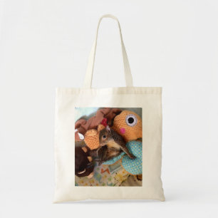 Bolso De Tela Tote respetuoso del medio ambiente de Squirrelly