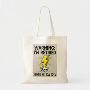 Bolso De Tela Tote retirado gracioso