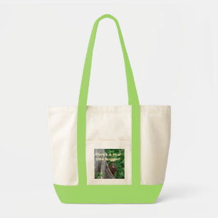 Bolso De Tela Tote reutilizable de Hugger del árbol