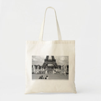Bolso De Tela Tote reutilizable de niños parisinos