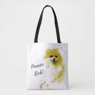 Bolso De Tela Tote - Rock Pommies