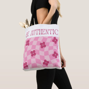 Bolso De Tela Tote rosa bonito - Elegante y versátil