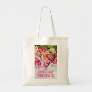 Bolso De Tela Tote rosa dulce BSPllc