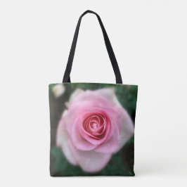 Bolso De Tela Tote Rosa Rosado