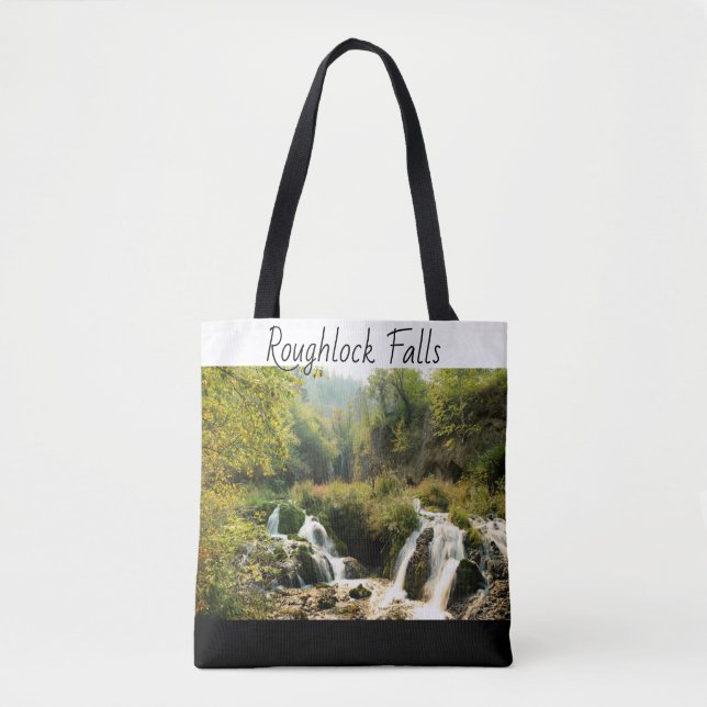 Bolso De Tela Tote Roughlock Falls (Anverso)