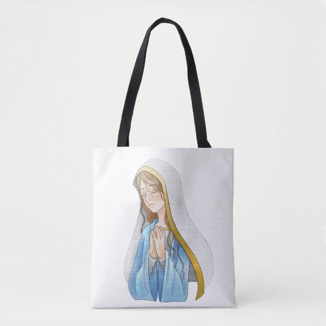 Bolso De Tela Tote Santa María (Anverso)