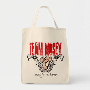 Bolso De Tela Tote santo del ultramarinos de Scrolly