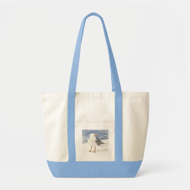 Bolso De Tela TOTE SEAGULL/bolsa de playa (Frente)