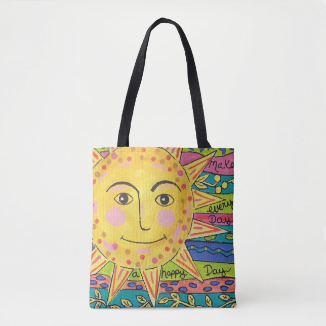 Bolso De Tela Tote soleado (Anverso)
