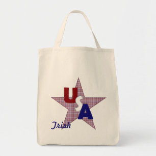 Bolso De Tela TOTE Star-Grocery de Estados Unidos