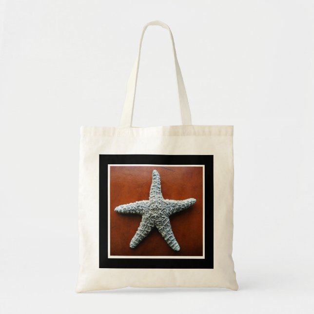 Bolso De Tela Tote Starfish (Frente)